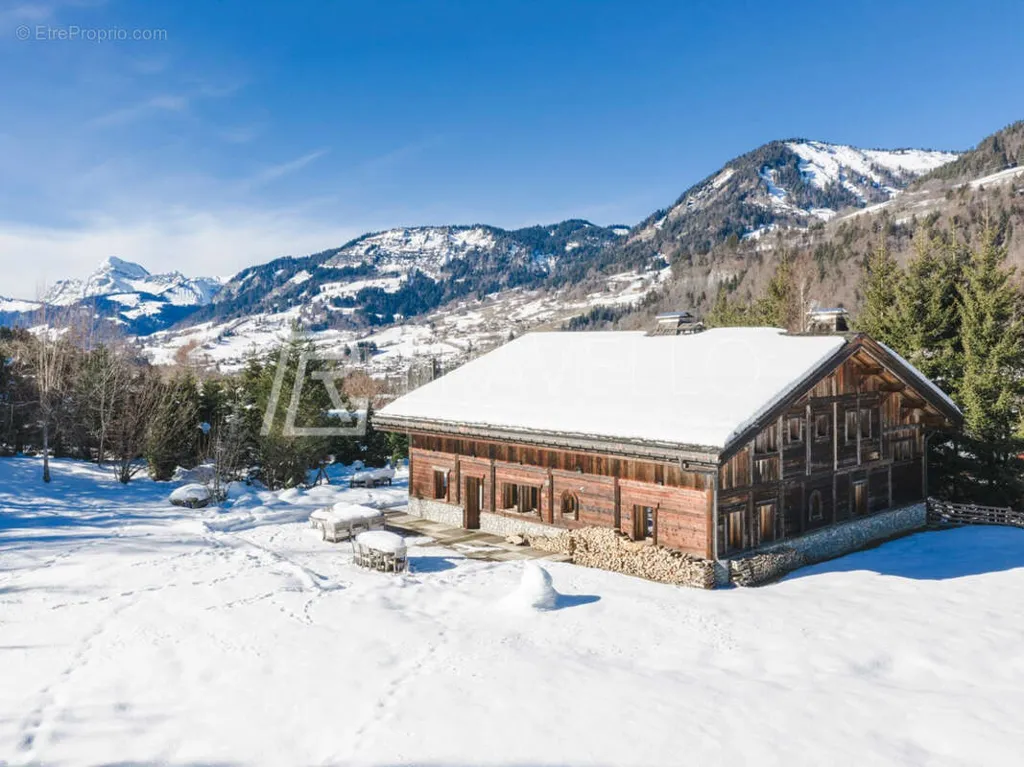 Extérieur - Chalet avec Vue Panoramique en Val d'Arly