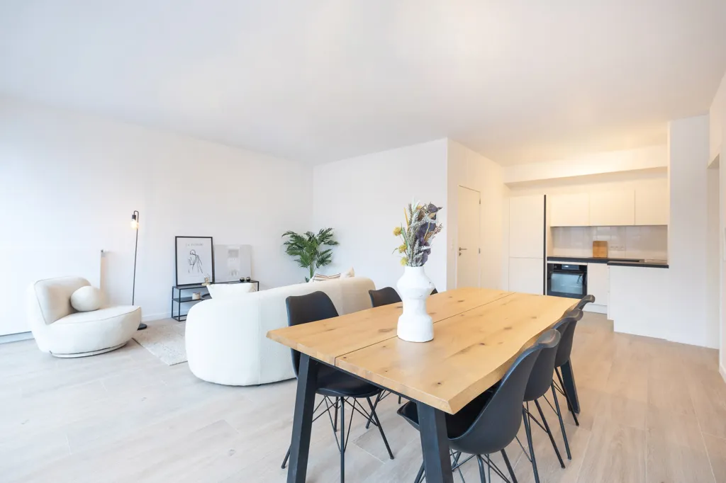 Söögituba - Newly Built Apartment with Solar Panels in Laeken