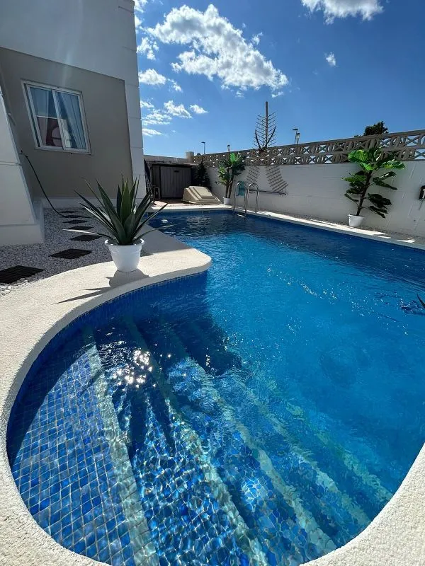 Pool - 2-Bedroom House with Pool in Avileses