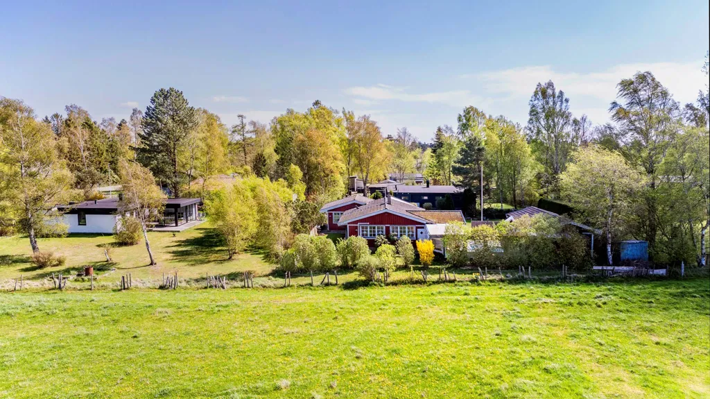 Vue aérienne - Villa with Pool and Sea View in Beddingestrand