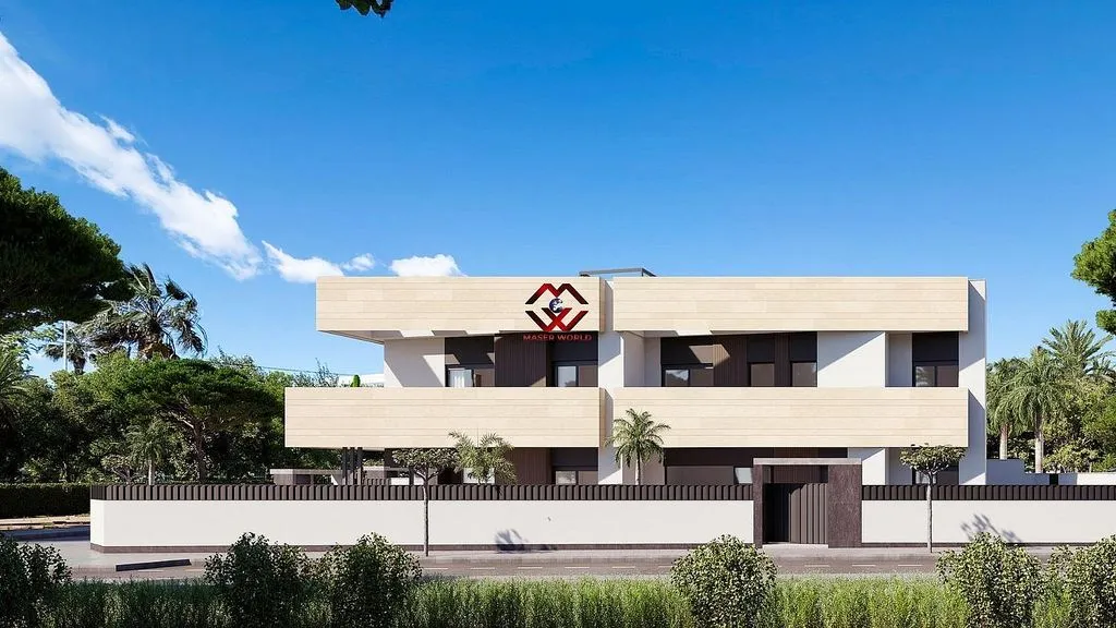 Extérieur - Newly Constructed Chalet with Pool in Pilar de la Horadada