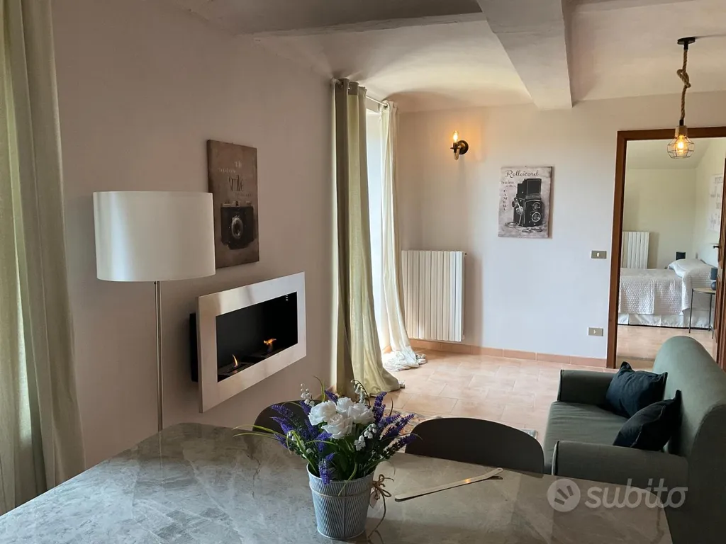 Séjour - Fully Furnished Apartment with Balconies in Piea