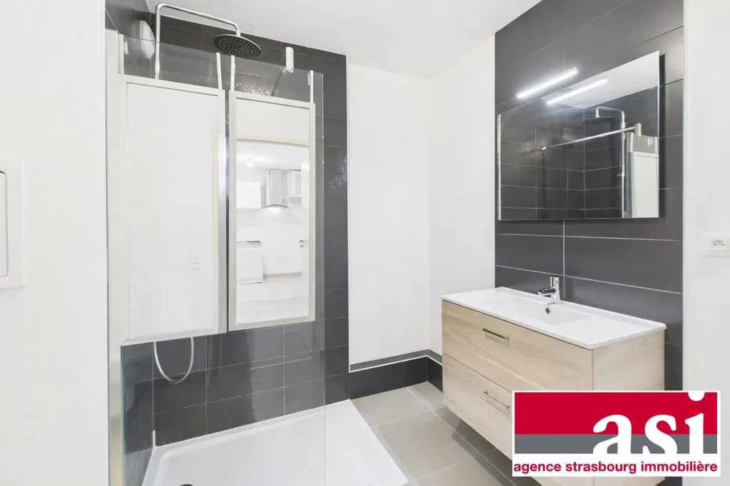 Salles de bain - Appartement 2P avec Balcon à Ostwald