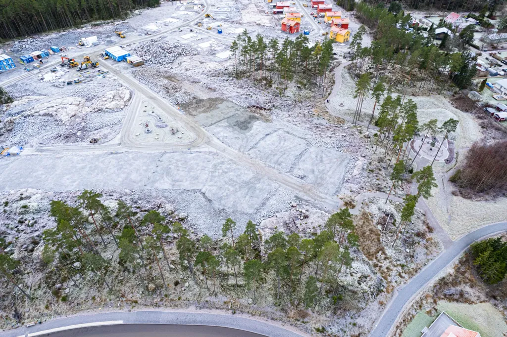 Vue aérienne - Plot with Panoramic View in Skölsta