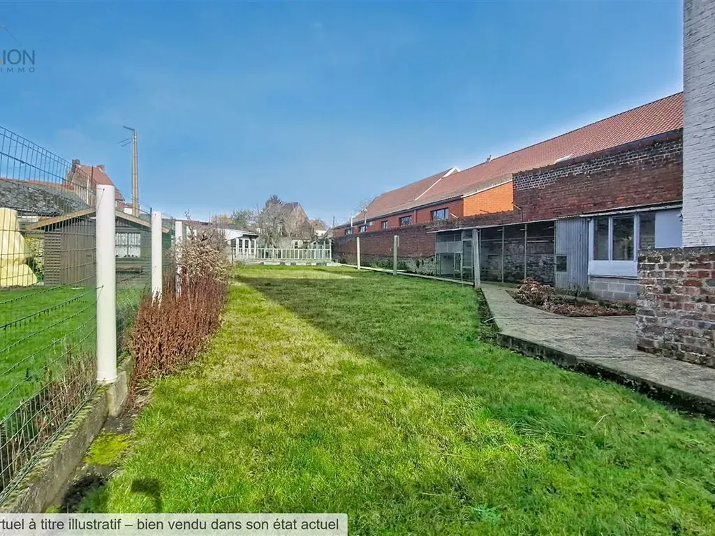 Jardin - Maison à Rénover avec Jardin à Lessines