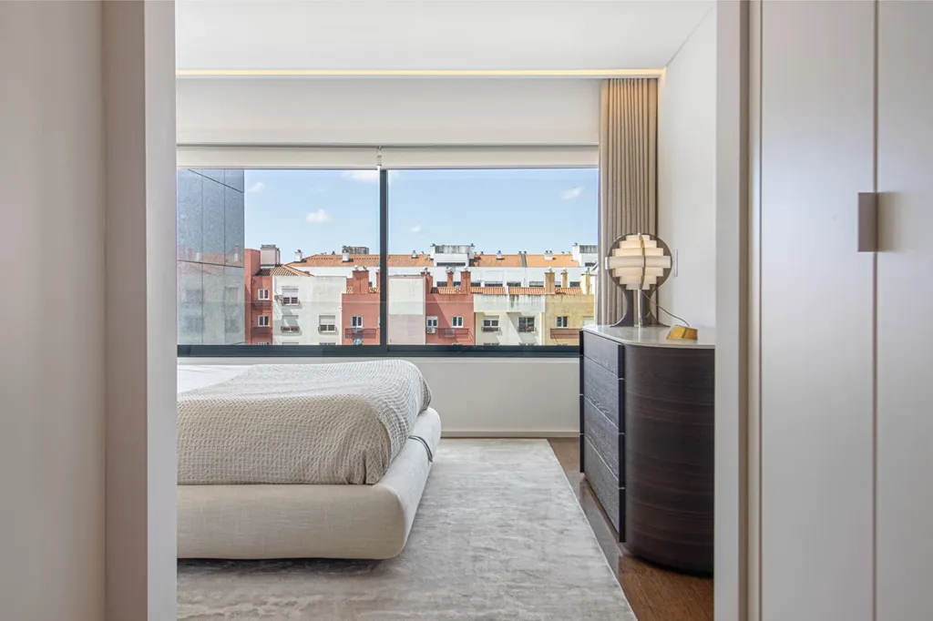 Chambres - 4 Bedroom Apartment with Pool in Alvalade, Lisbon