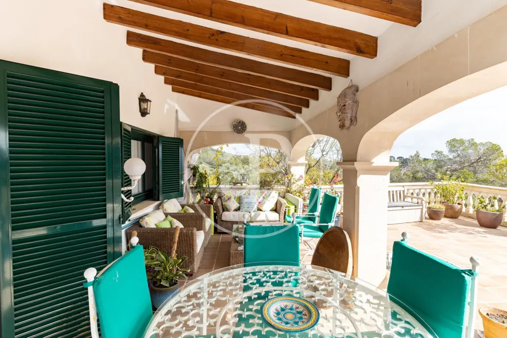 Terrasse - Villa with Pool and Terrace in Costa d'En Blanes