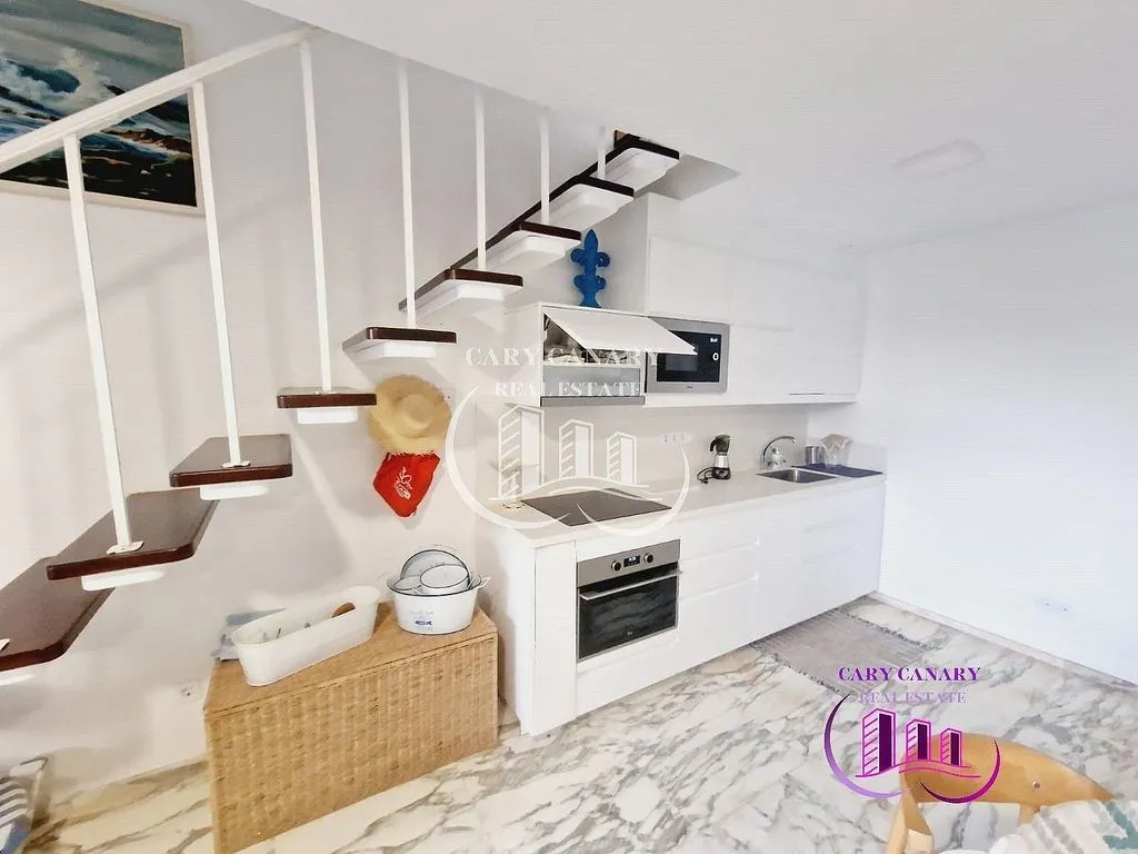 Cuisine - Terraced House with Pool in Pasito Blanco