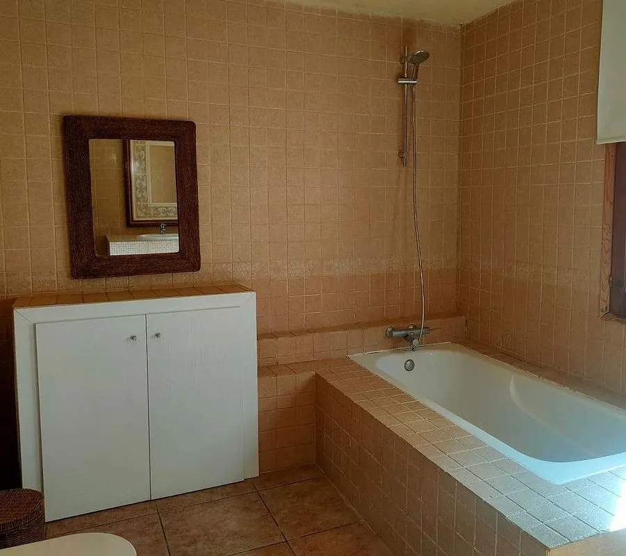 Salles de bain - Chalet with Pool and Terrace in Sils