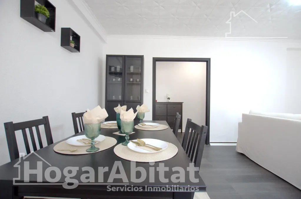 Salle à manger - Reformed Apartment with Balcony near Cullera Centre