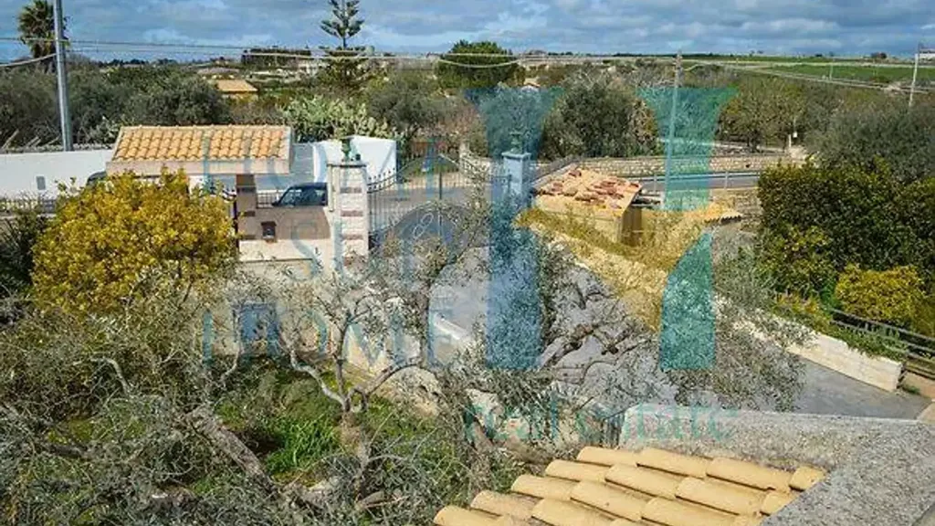 Vue aérienne - Rustic Villa with Ornamental Garden in Modica