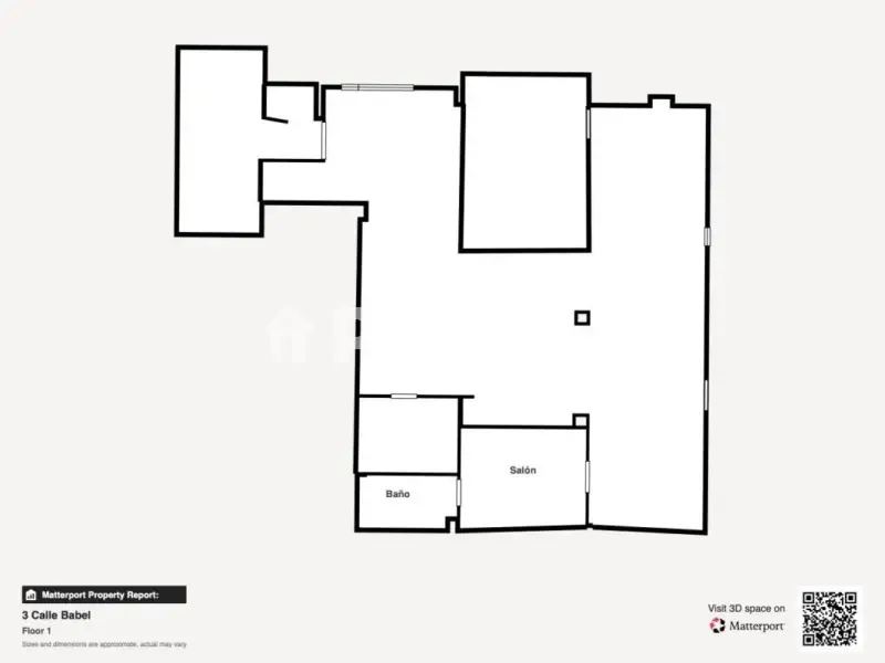 Plan - Loft with Exterior Access in Calle de Zúñiga