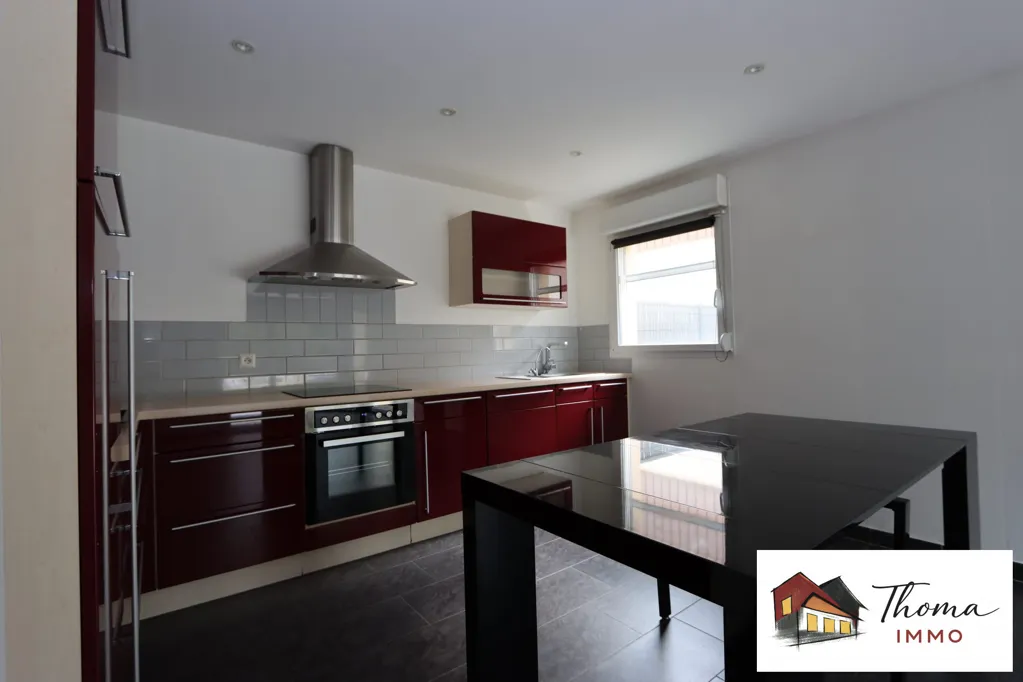Köök - Duplex Flat with Pool in Knœringue