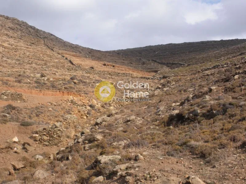 Giardino - 4200m² Farm Plot with Sea View in Thinos