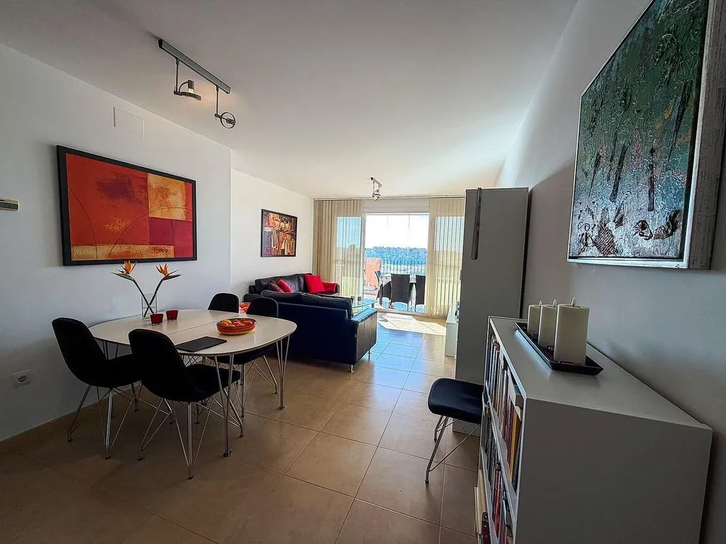 Dining Room - Apartment with Pool and Golf View in Mar Menor