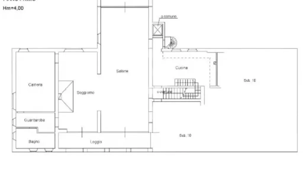 Plan - Renaissance-Style Villa with Pool in Sinalunga