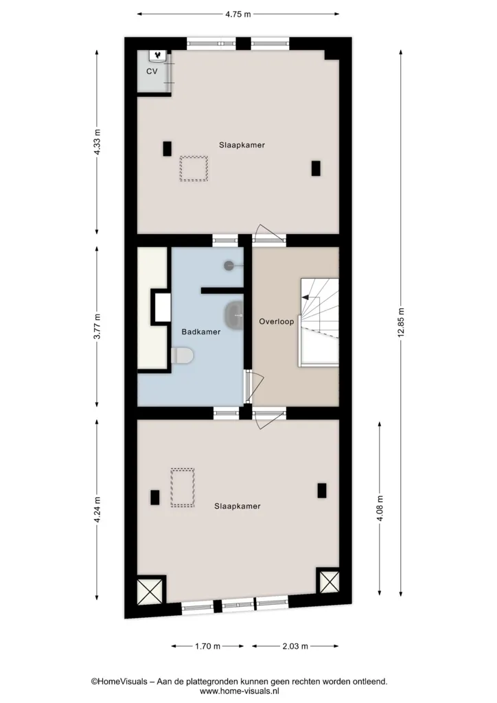 3-toaline korter asukohas Zwolle