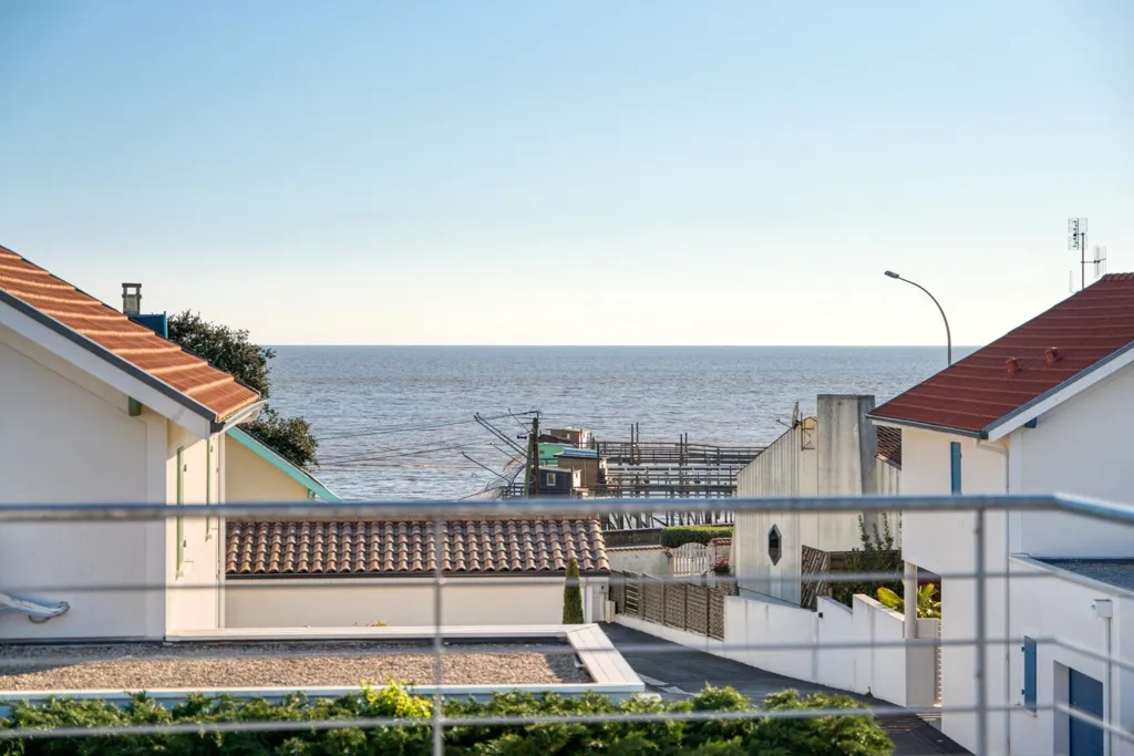 Terrace - Modern Villa with Ocean View in Saint-Palais-sur-Mer