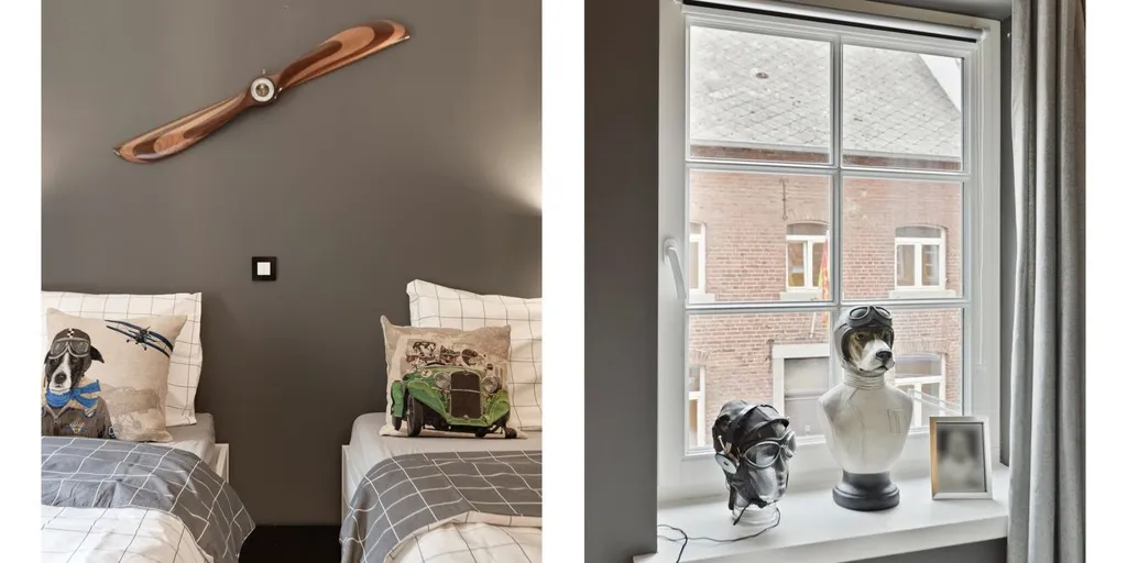 Bedrooms - Characterful Flat with Impressive Interior in Oud-Rekem