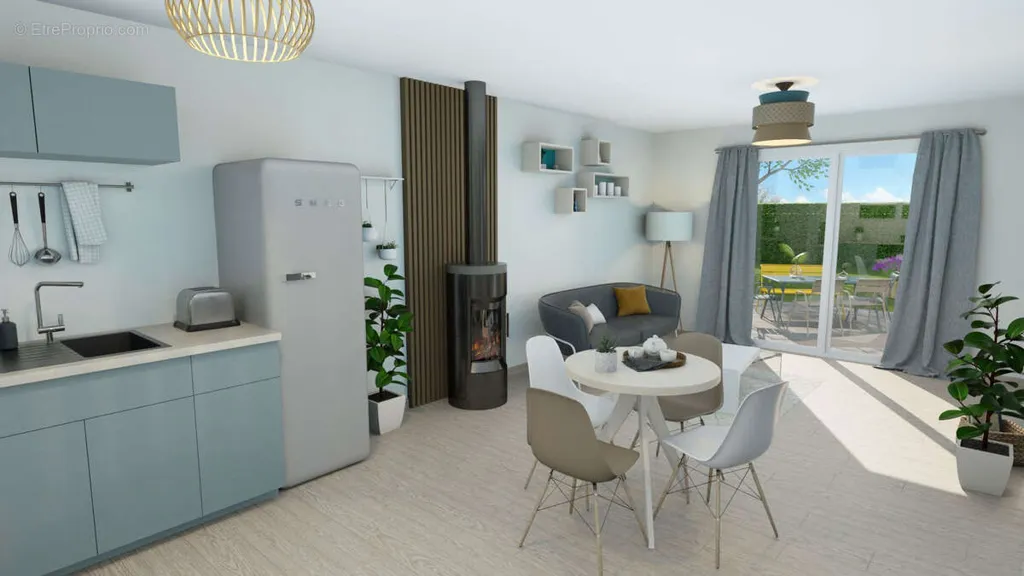 Modular New Home with Garden in Chatonnay