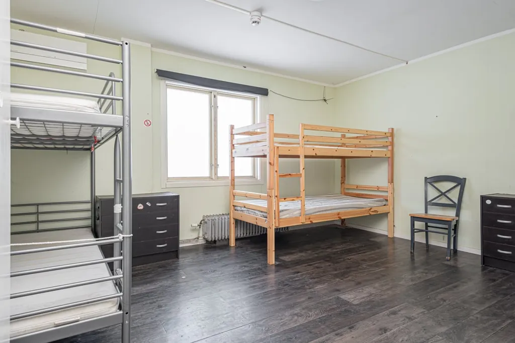 Bedrooms - Apartment with Shop Potential in Central Junsele
