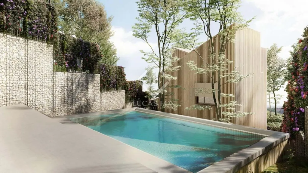 Piscine - Plot with Approved Project in Vallvidrera, Sant Cugat