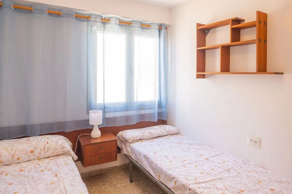 Bedrooms - Ample Terrace Apartment in Oliva Playa