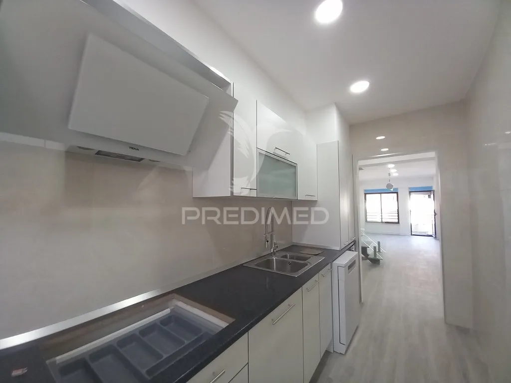 Cuisine - Restored Duplex with Sea View in Costa da Caparica