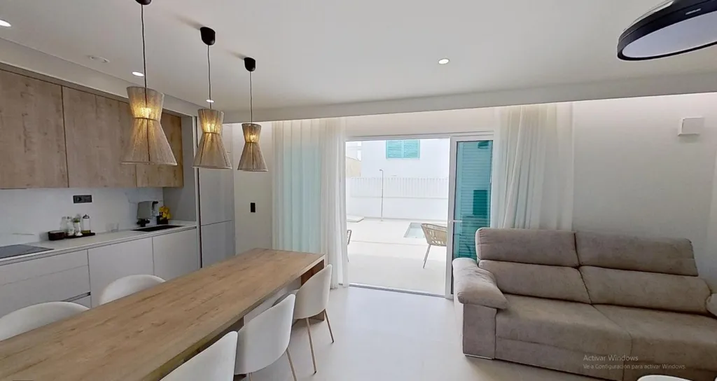 Cuisine - Bungalow with Pool in El Mojón, Pilar de la Horadada