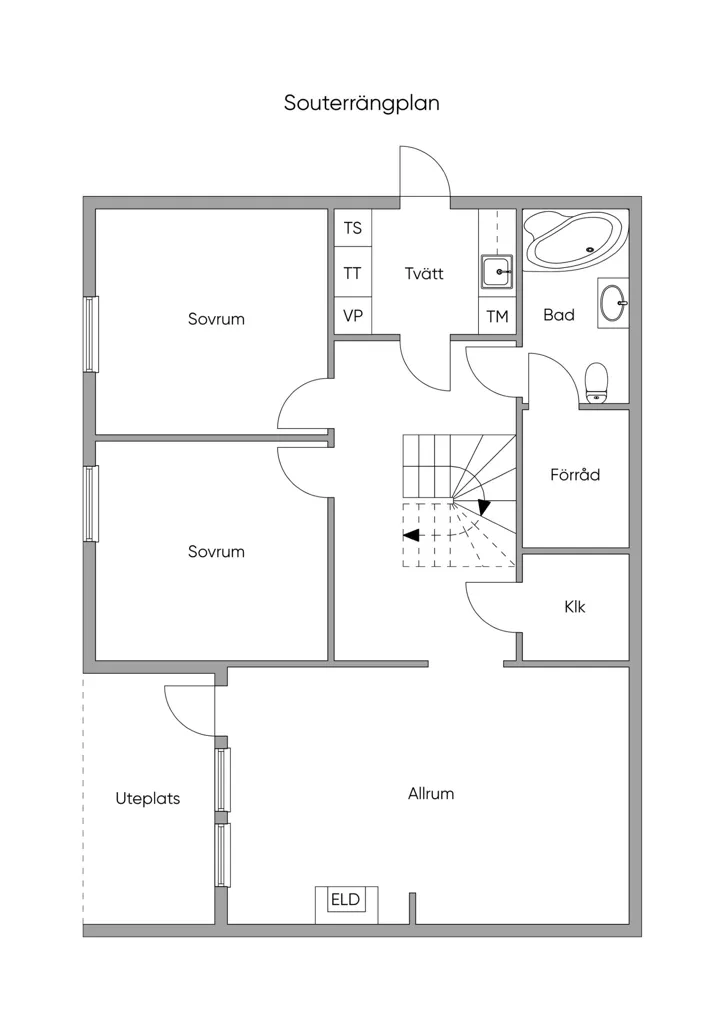 Plaan - Country Villa with Garage in Stidsvig