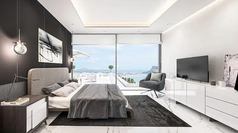 Chambres - New Villa with Sea Views in Calpe