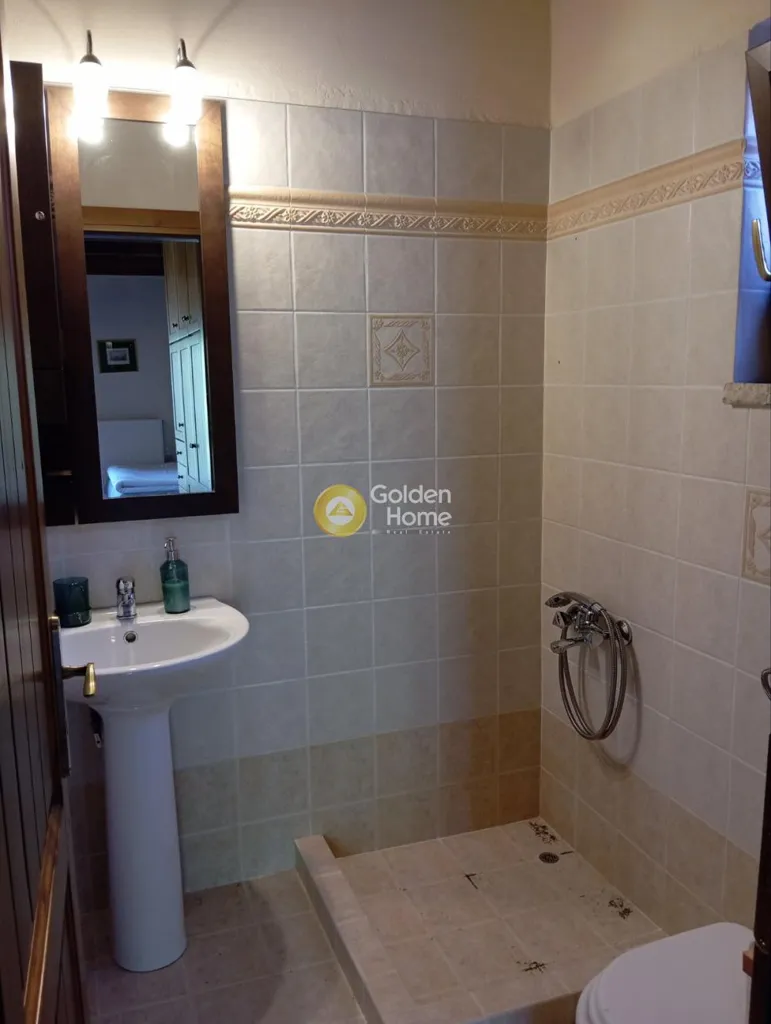 Bathrooms - Villa with Mountain View in Amfissa