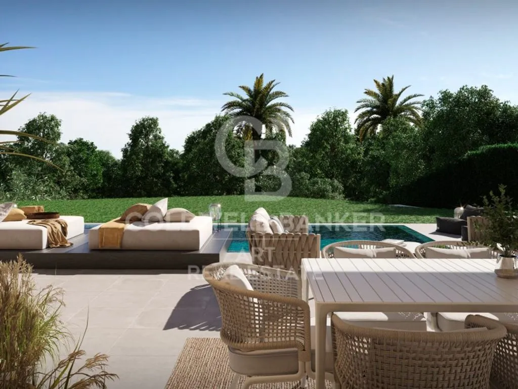 Terrasse - Luxury Villa with Sea View in Estepona