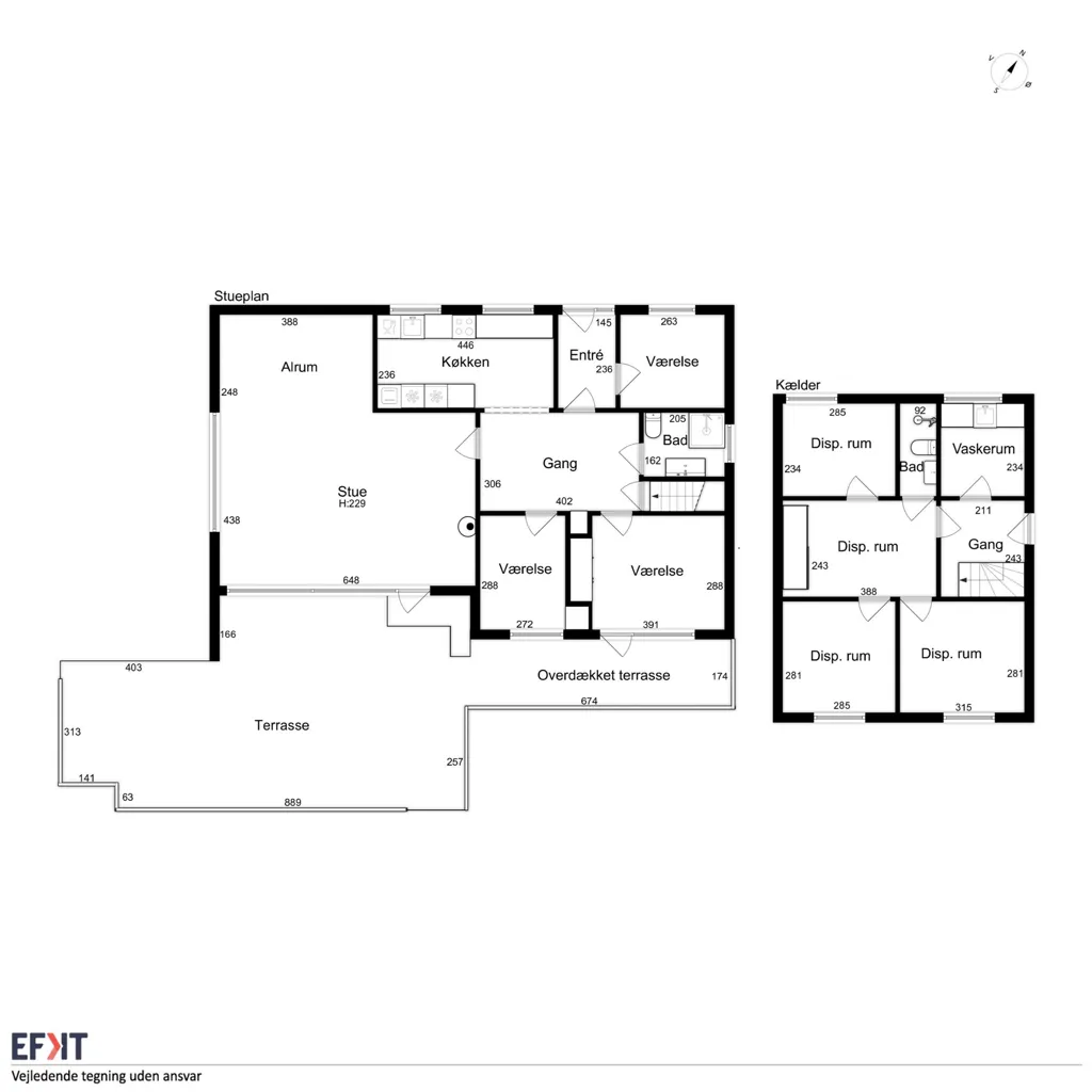 Maison 4 pièces à Hjørring