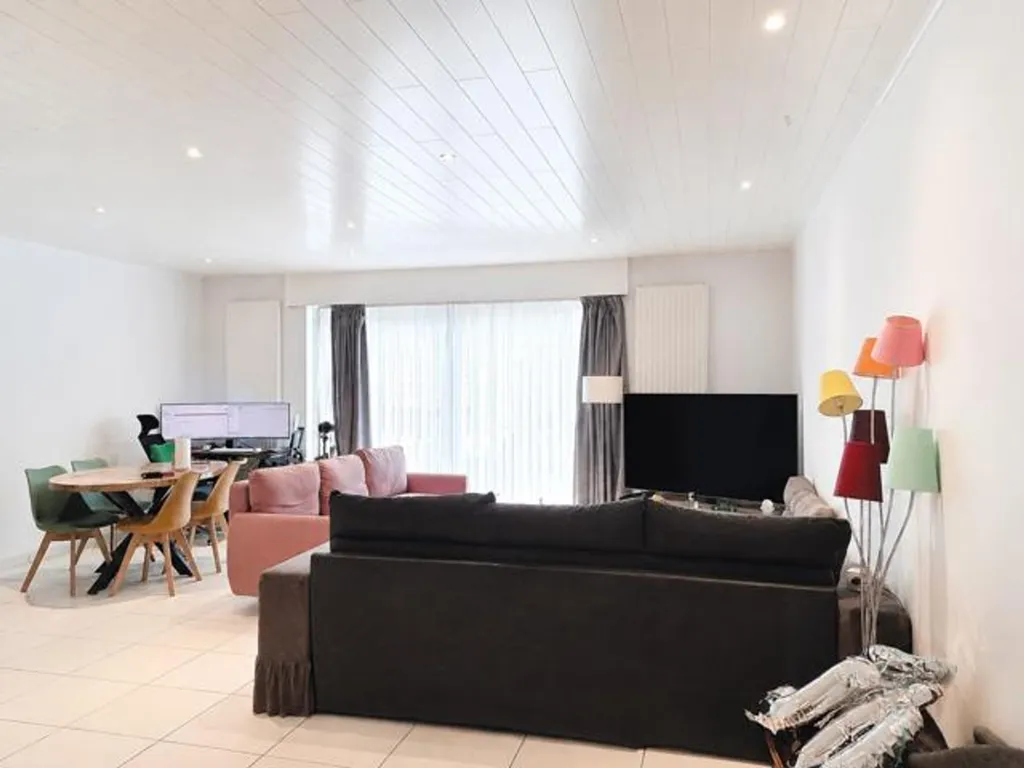 Séjour - Appartement rez-de-chaussée avec terrasse à Sterrebeek