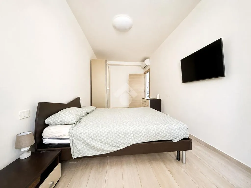 Bedrooms - Modernised Two-Bedroom in Palazzo Pignano
