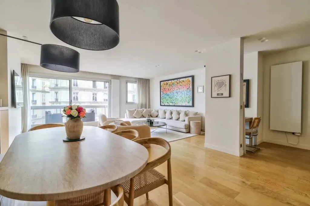 Séjour - Appartement 5 pièces à Neuilly-sur-Seine