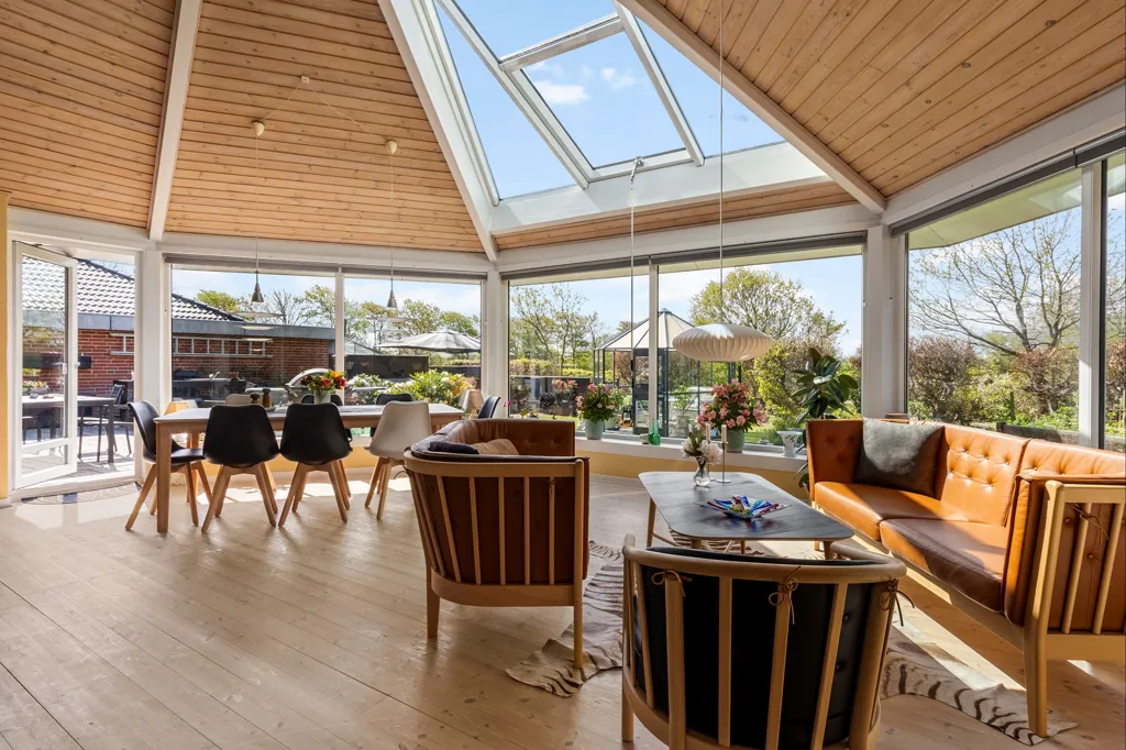 Living Room - Detached Villa with Garden in Ringkøbing