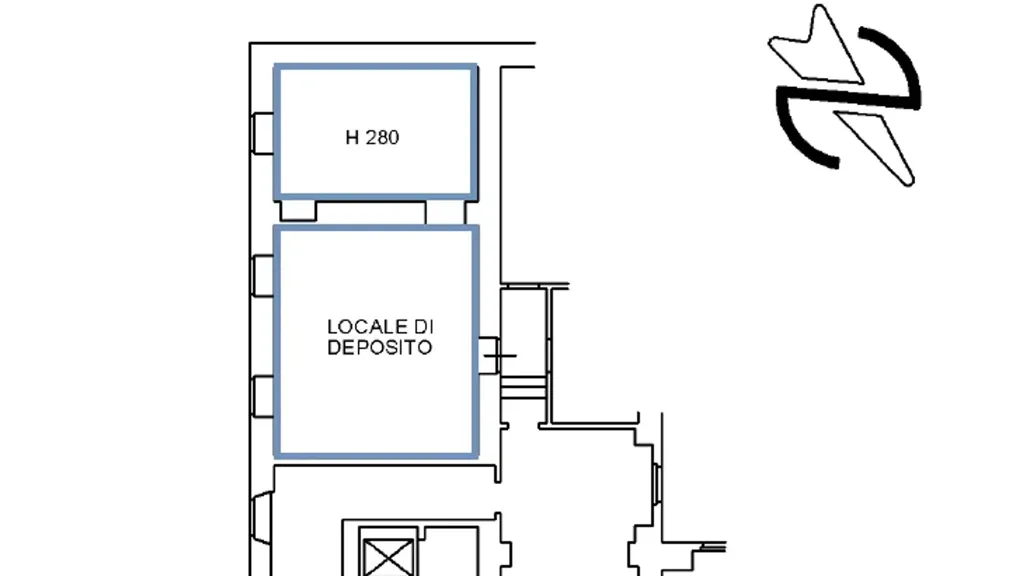 Plan - Architecturally Unique Ground Floor Apartment in Piacenza