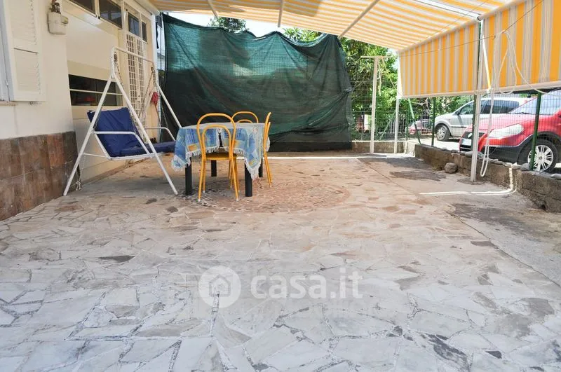 Terrass - Ground Floor Trilocale with Garden in Maierà