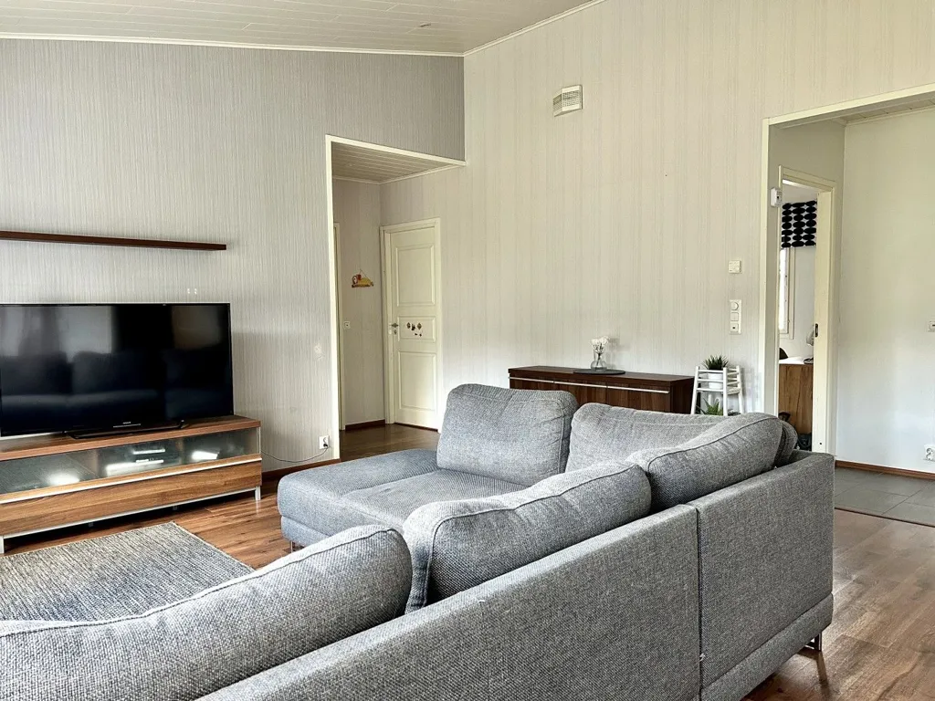 Séjour - Modern House with Sauna in Nyyssäniemi