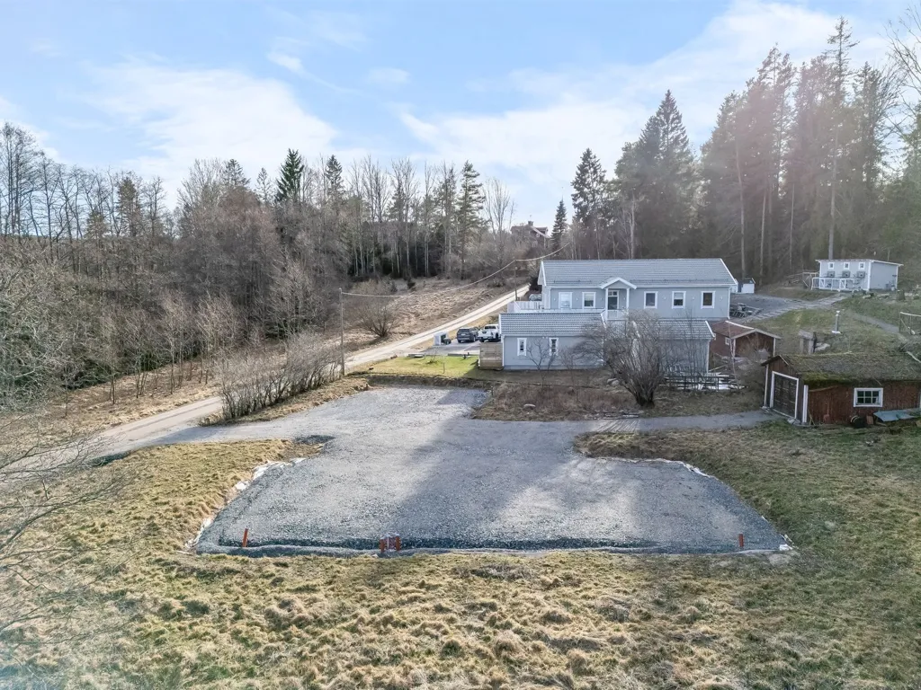 Aerial - Plot with Natural Setting in Nynäshamn
