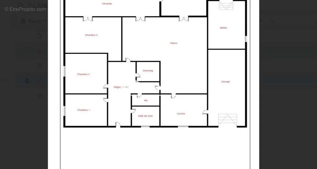 Plaan - Detached House with Divisible Plot in Toulouse North