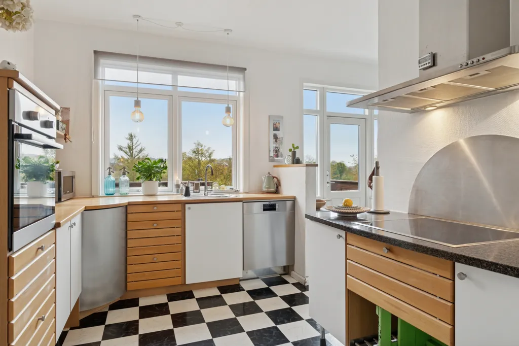 Cucina - Villa with River View in Brande