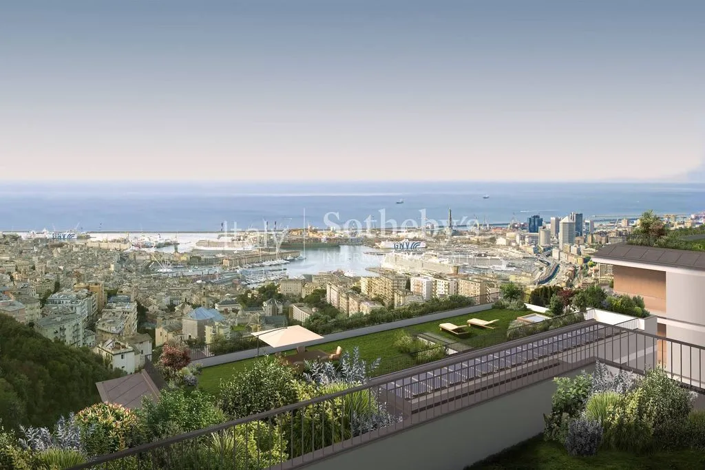 Terrass - Luxury Penthouse with Sea View in Genoa