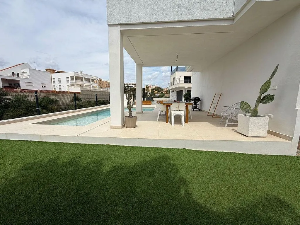 Piscine - Chalet with Pool and Terrace in Águilas