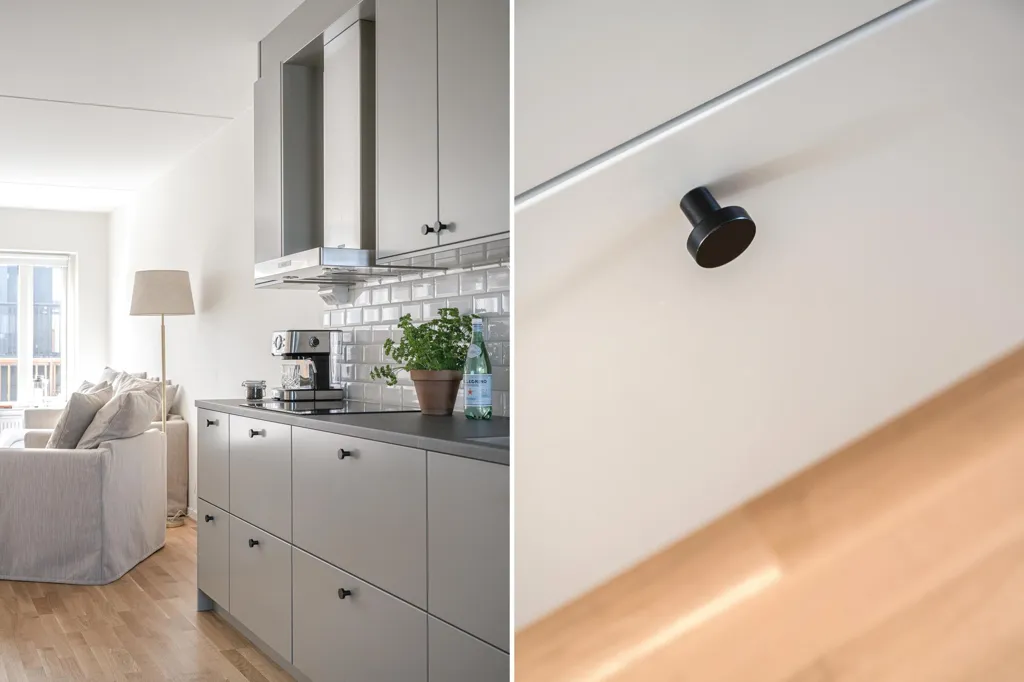 Cuisine - Apartment with South-Facing Balcony in Skåne