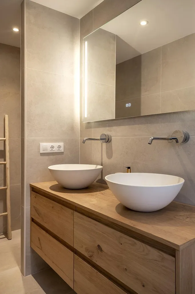 Salles de bain - Renovated Villa with Sea View in Vall-Llobrega