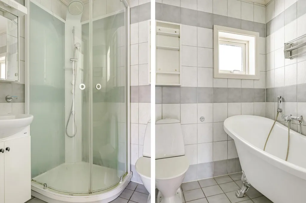Salles de bain - Villa with Garden in Medevi
