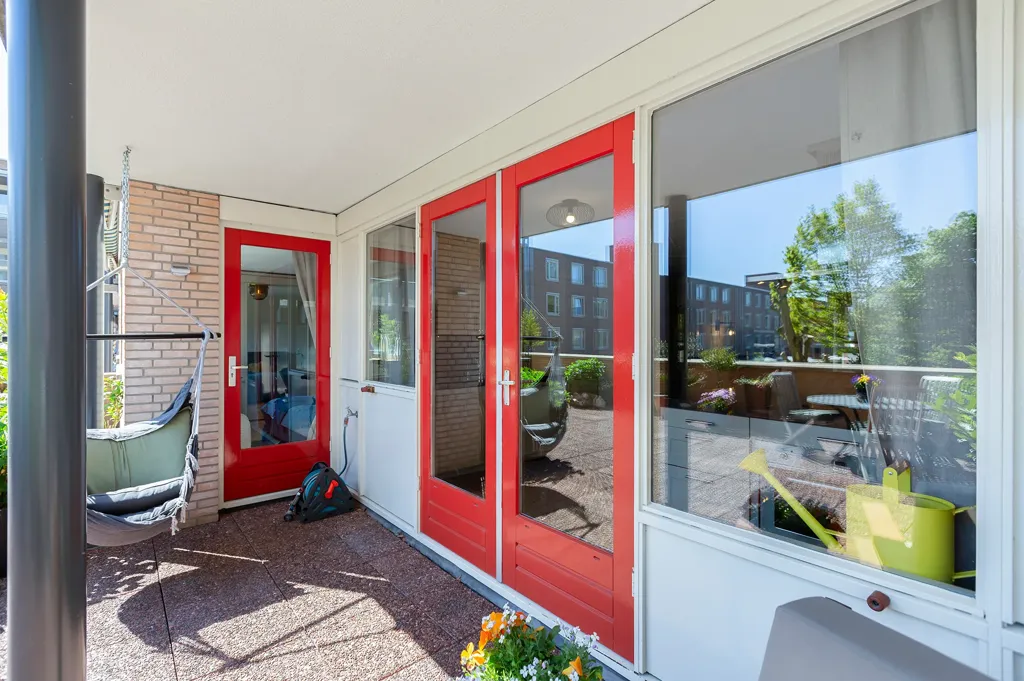 Balcon - Galerie Flat with Garden in Almere Stad